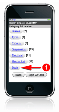 EVHC iPod Body Healthcheck